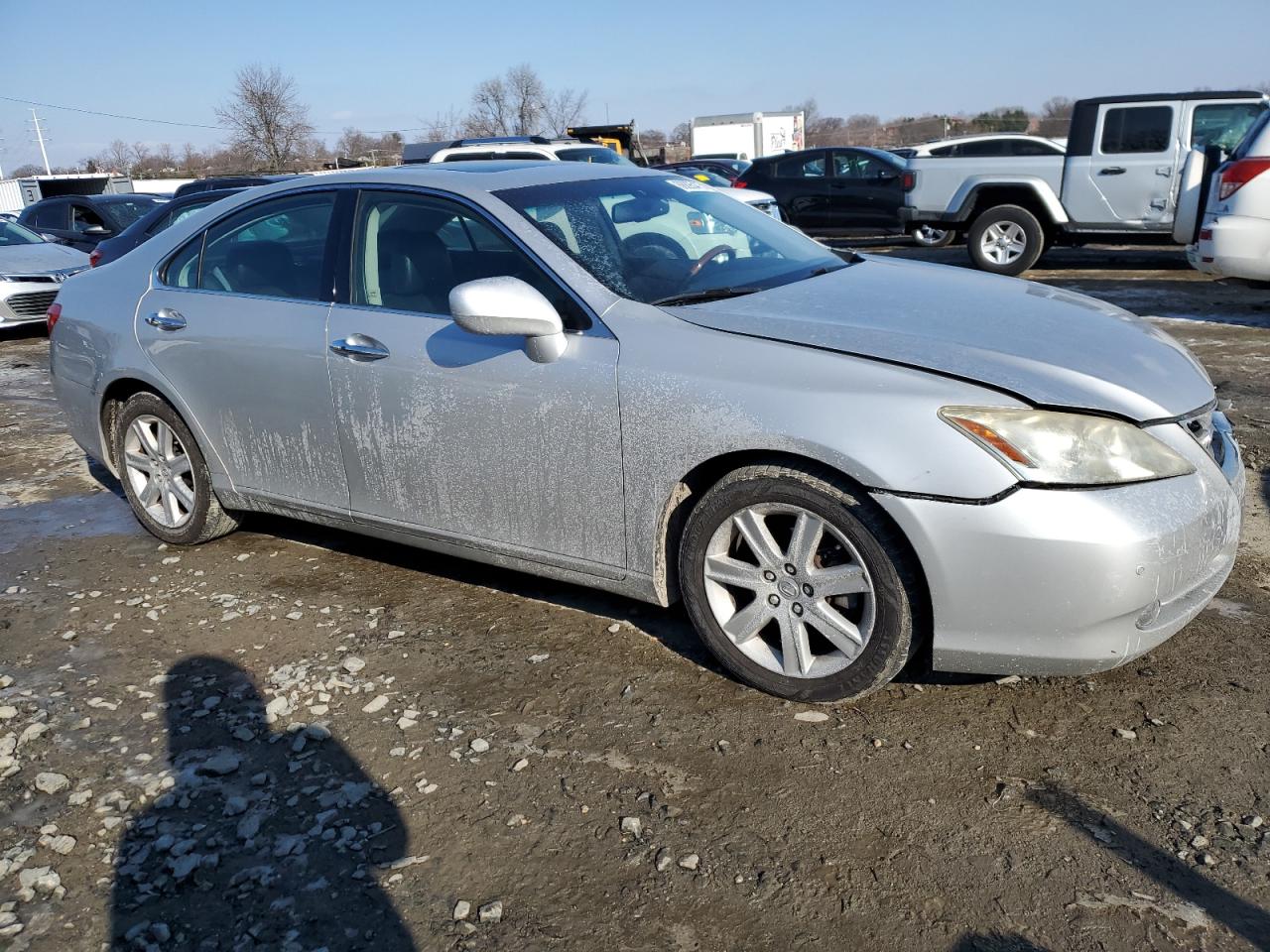 2007 Lexus ES VIN JTHBJ46G472107468 Copart auction photo, front end damage thumbnail 4