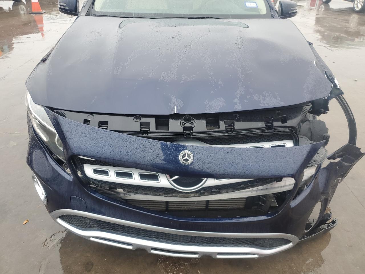 2018 Mercedes-Benz GLA-klasse VIN WDCTG4EBXJJ386796 Copart auction photo, front end damage thumbnail 12