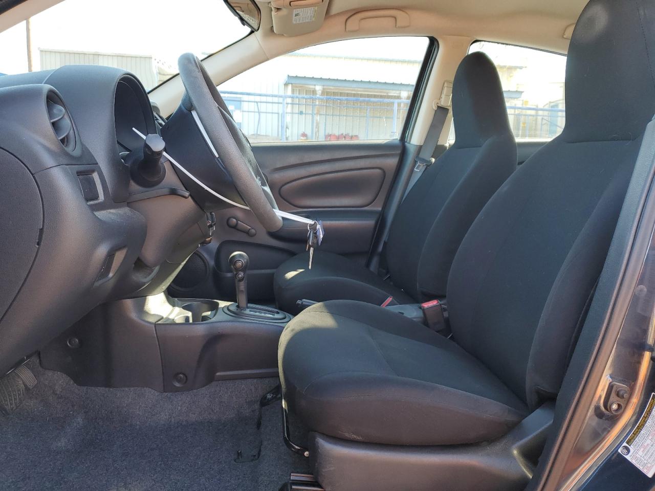2015 Nissan Versa VIN 3N1CN7AP4FL825198 Copart auction photo, rear end / top/roof damage thumbnail 7