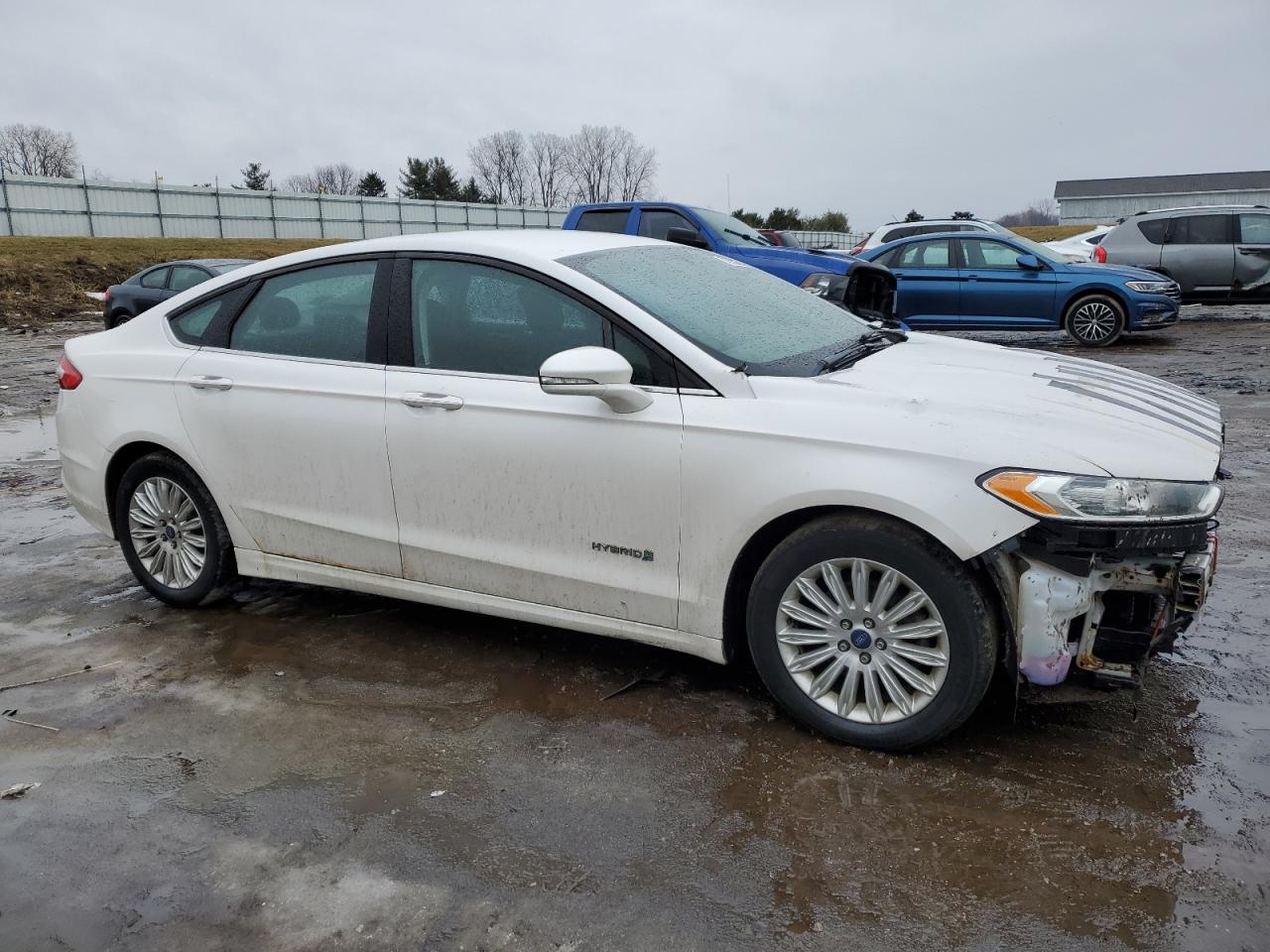 2013 Ford Fusion VIN 3FA6P0LU3DR333938 Copart auction photo, front end damage thumbnail 4