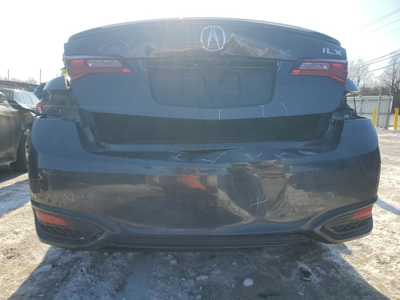 2016 Acura ILX VIN 19UDE2F82GA014550 Copart auction photo, rear end damage thumbnail 6