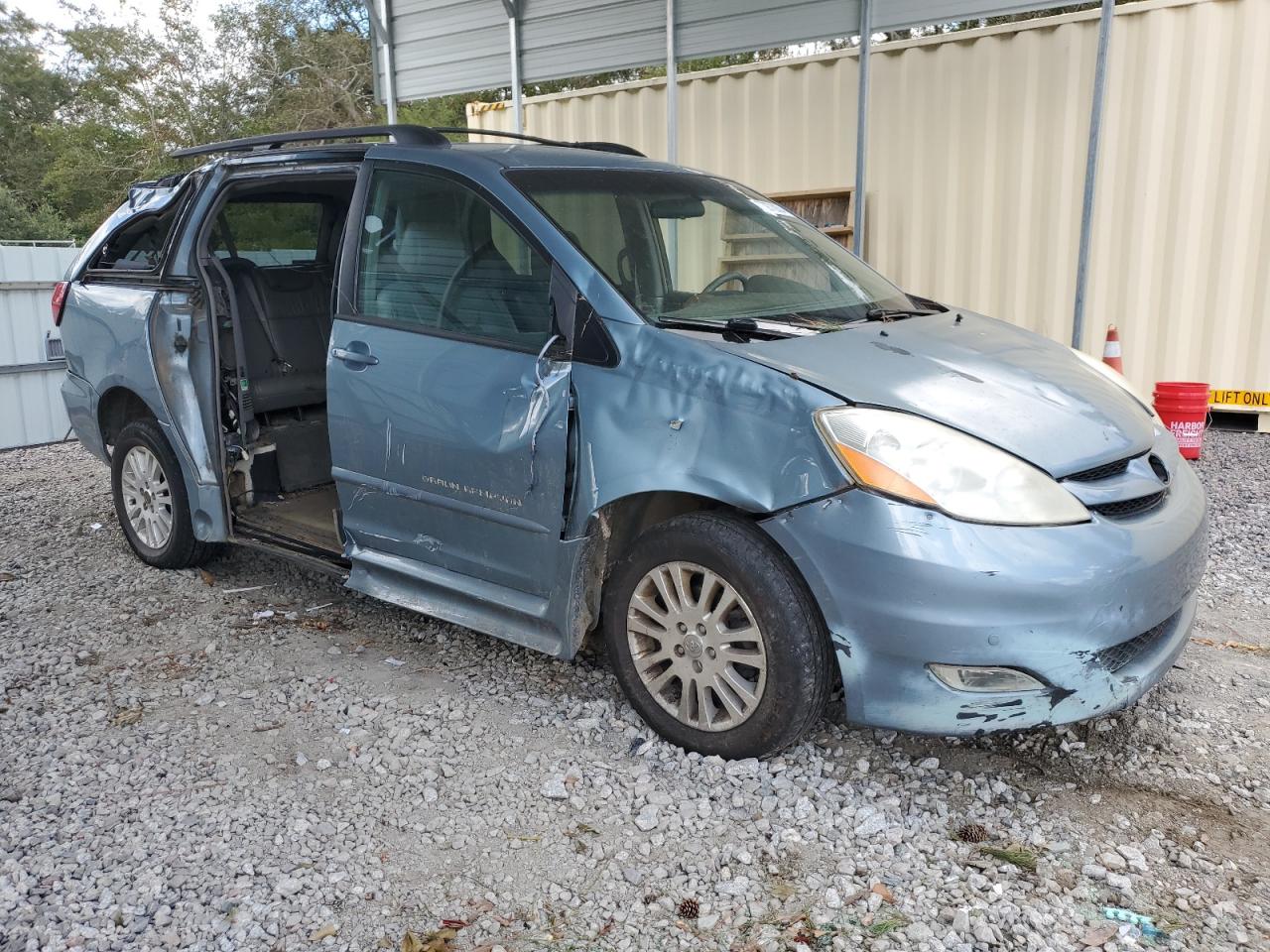 2009 Toyota Sienna VIN 5TDZK22C39S268183 Copart auction photo, all over damage thumbnail 4