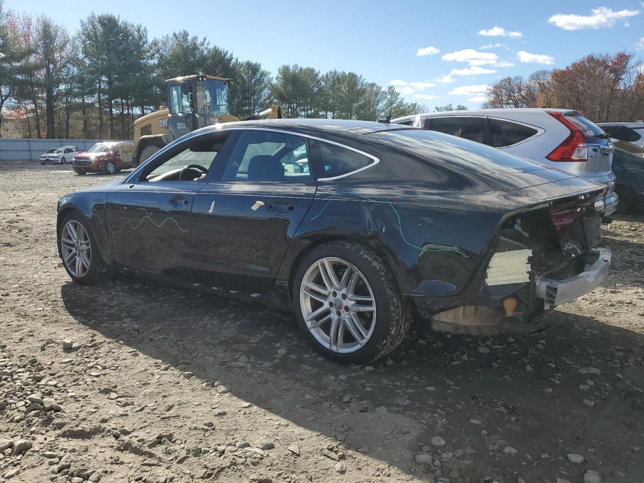 2016 Audi A7 VIN WAUWGAFCXGN055496 Copart auction photo, rear end damage thumbnail 2