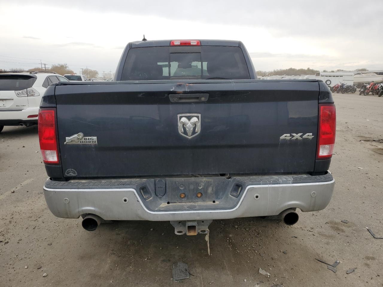 2014 RAM 1500 VIN 1C6RR7LT1ES436483 Copart auction photo, rear end damage thumbnail 6