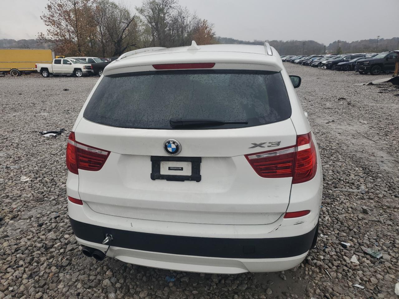 2014 BMW X3 VIN 5UXWX9C51E0D29364 Copart auction photo, side damage thumbnail 6