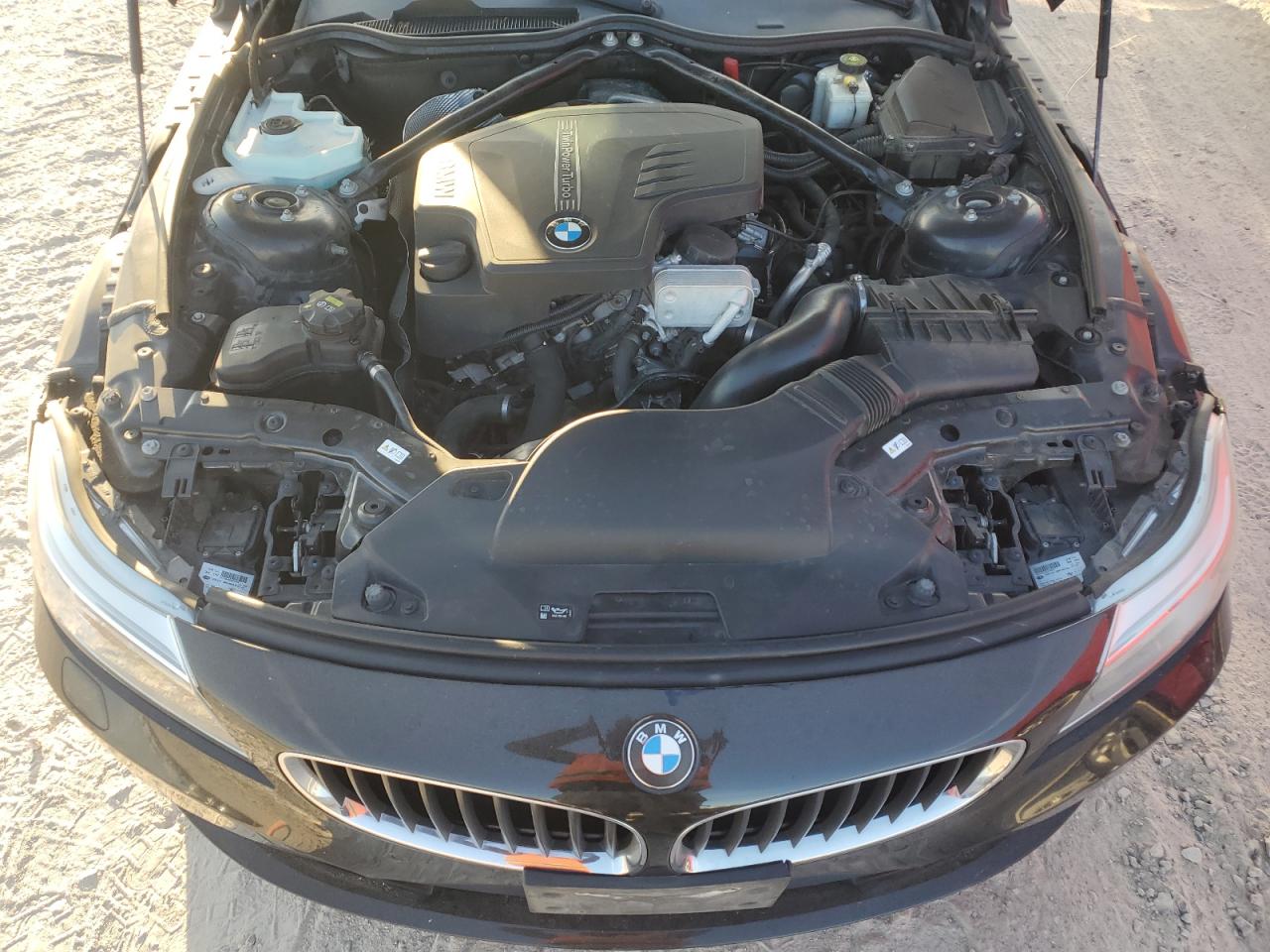 2016 BMW Z4 VIN WBALL5C58G5A20857 Copart auction photo, side damage thumbnail 11
