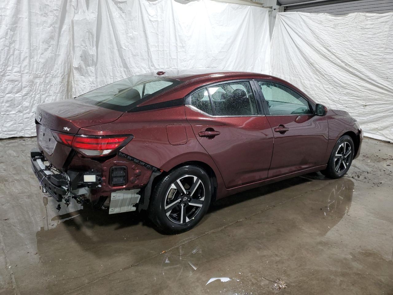 2024 Nissan Sentra VIN 3N1AB8CV3RY345436 Copart auction photo, rear end / front end damage thumbnail 3