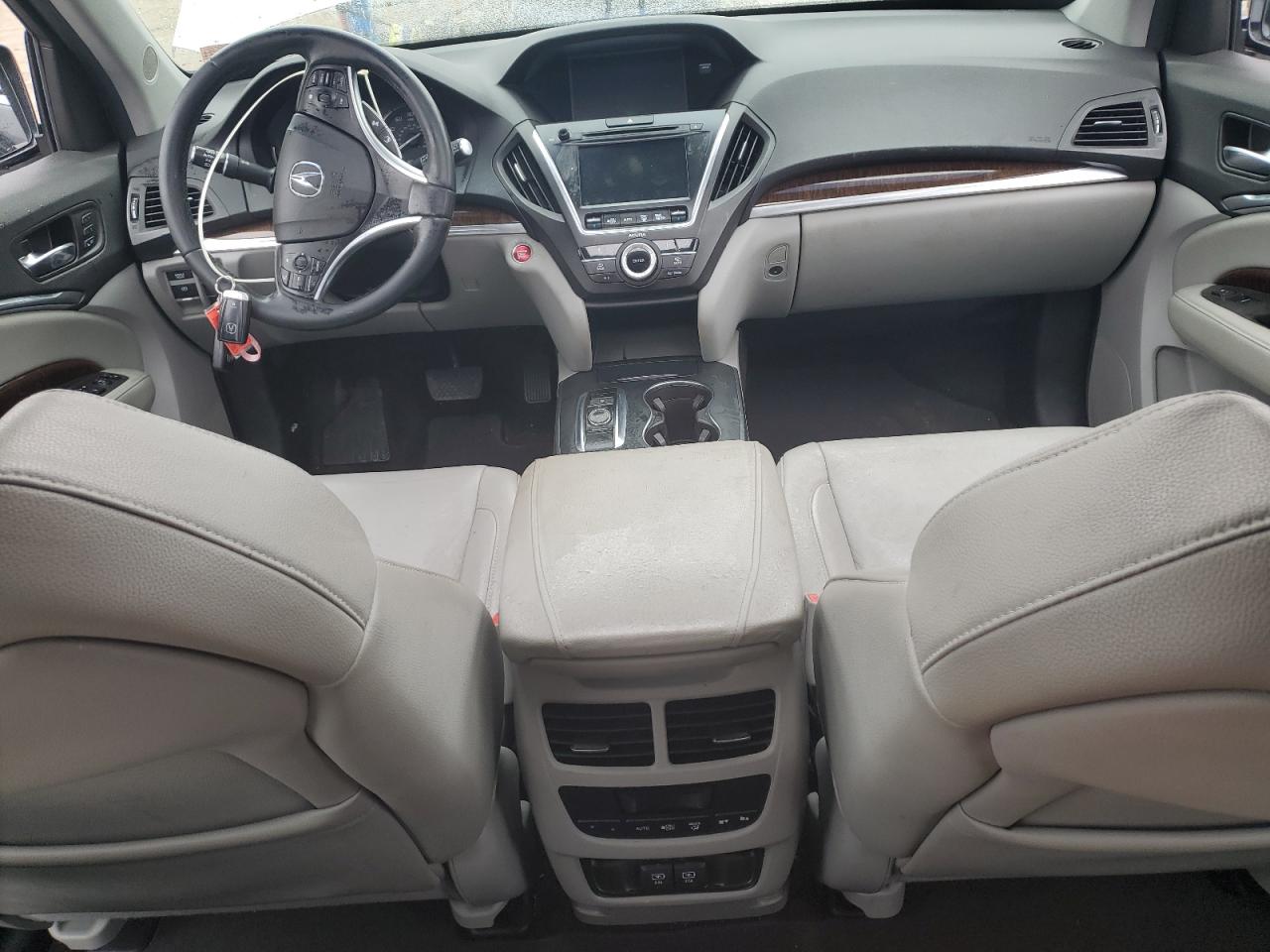 2017 Acura MDX VIN 5J8YD4H30HL008477 Copart auction photo, undercarriage / minor dent/scratches damage thumbnail 8