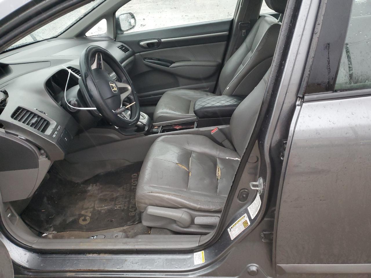 2010 Honda Civic VIN 19XFA1F93AE030265 Copart auction photo, rear end damage thumbnail 7