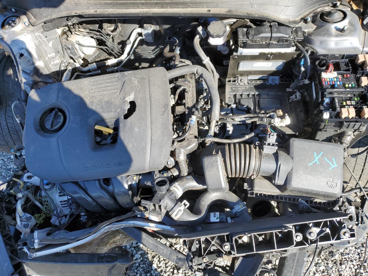2023 KIA Forte VIN 3KPF24AD3PE633641 Copart auction photo, front end / all over damage thumbnail 13