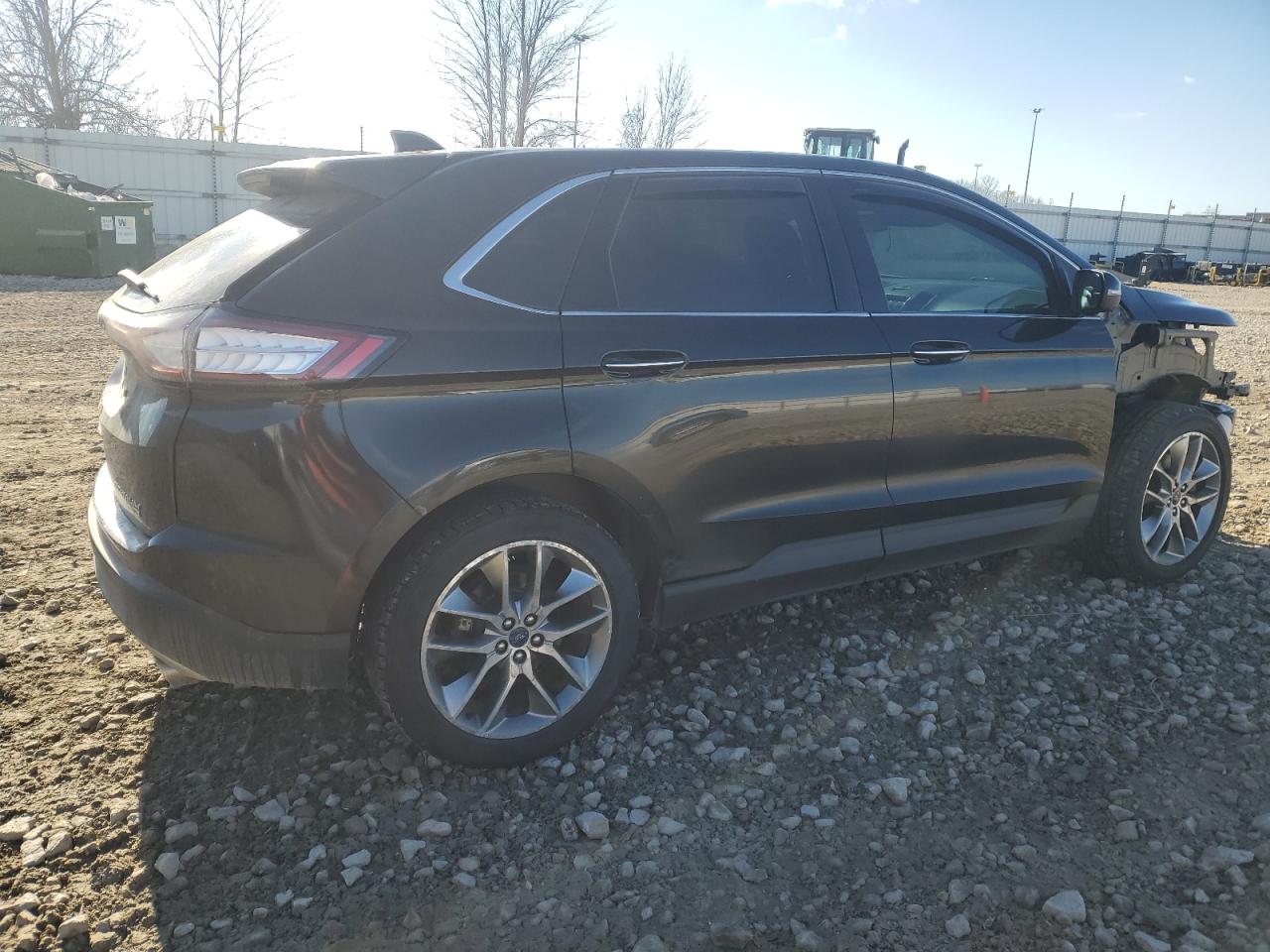 2015 Ford Edge VIN 2FMTK4K83FBB24574 Copart auction photo, front end damage thumbnail 3