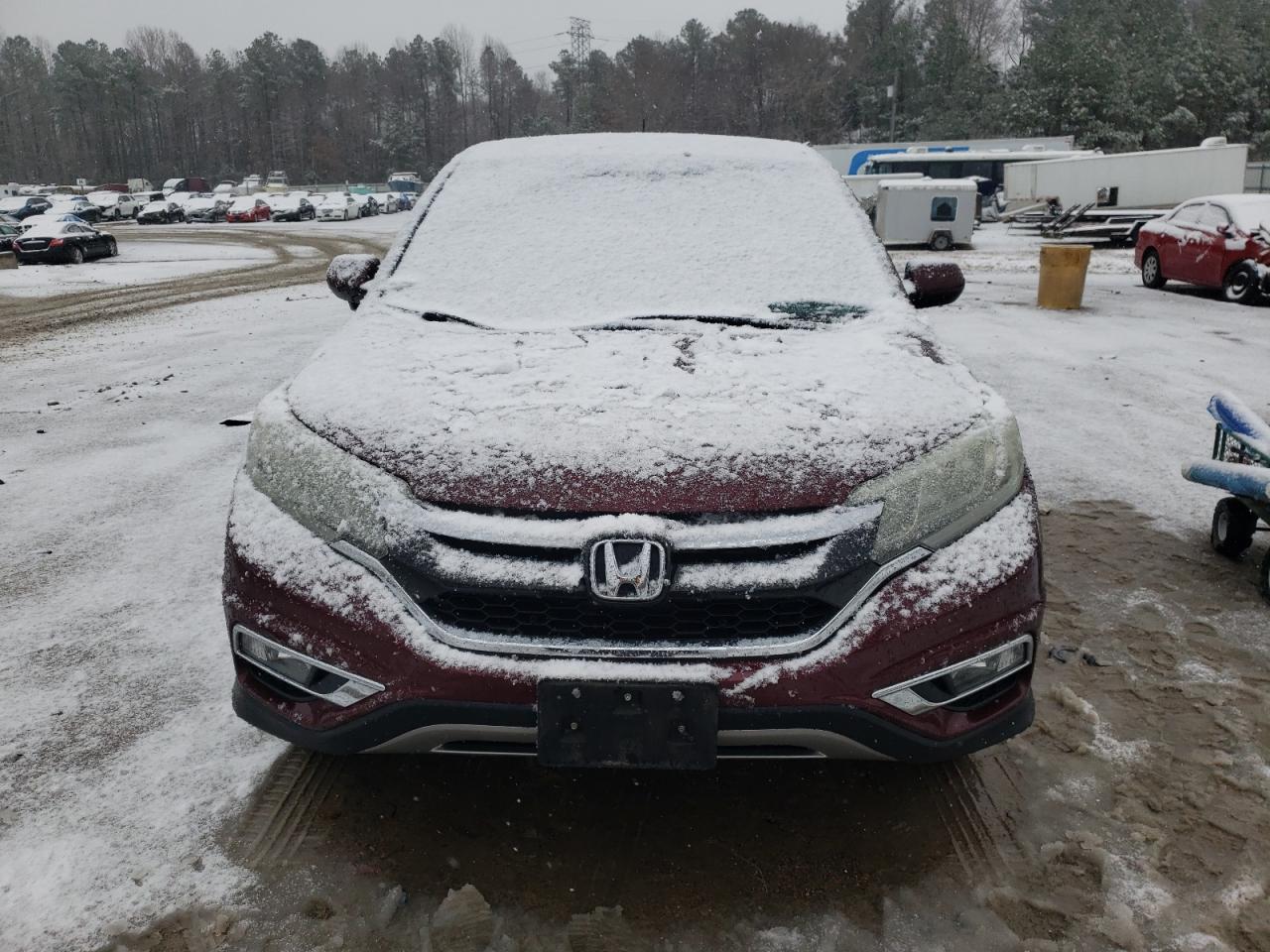 2016 Honda CR-V VIN 2HKRM4H56GH651990 Copart auction photo, rear end damage thumbnail 5