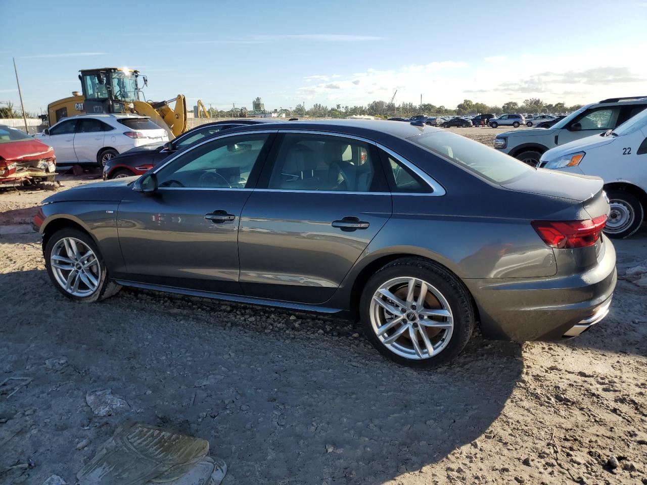 2020 Audi A4 VIN WAUENAF49LA039995 Copart auction photo, front end / minor dent/scratches damage thumbnail 2