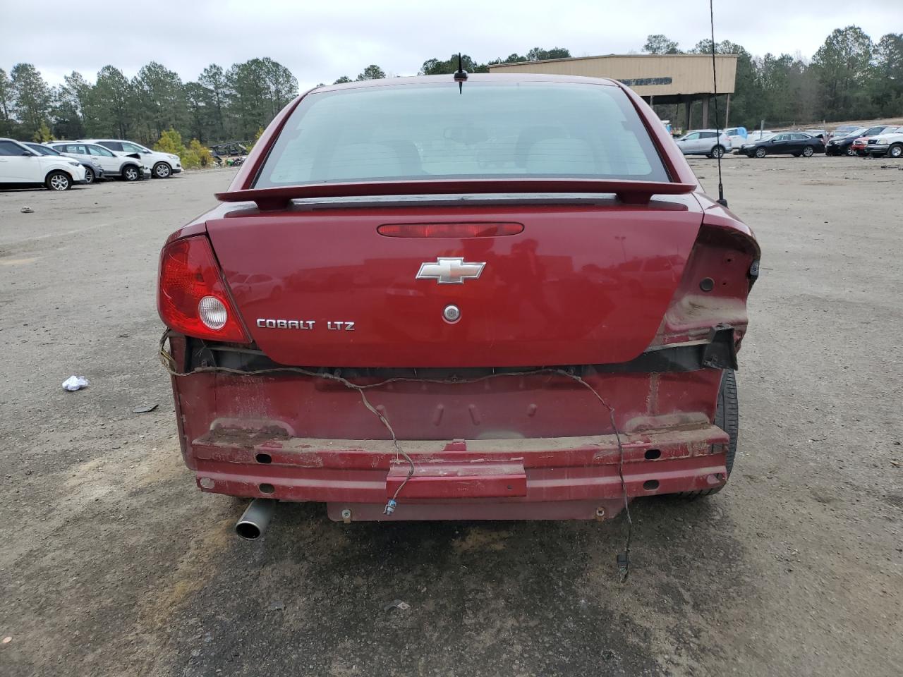 2007 Chevrolet Cobalt VIN 1G1AZ58F377192315 Copart auction photo, rear end damage thumbnail 6