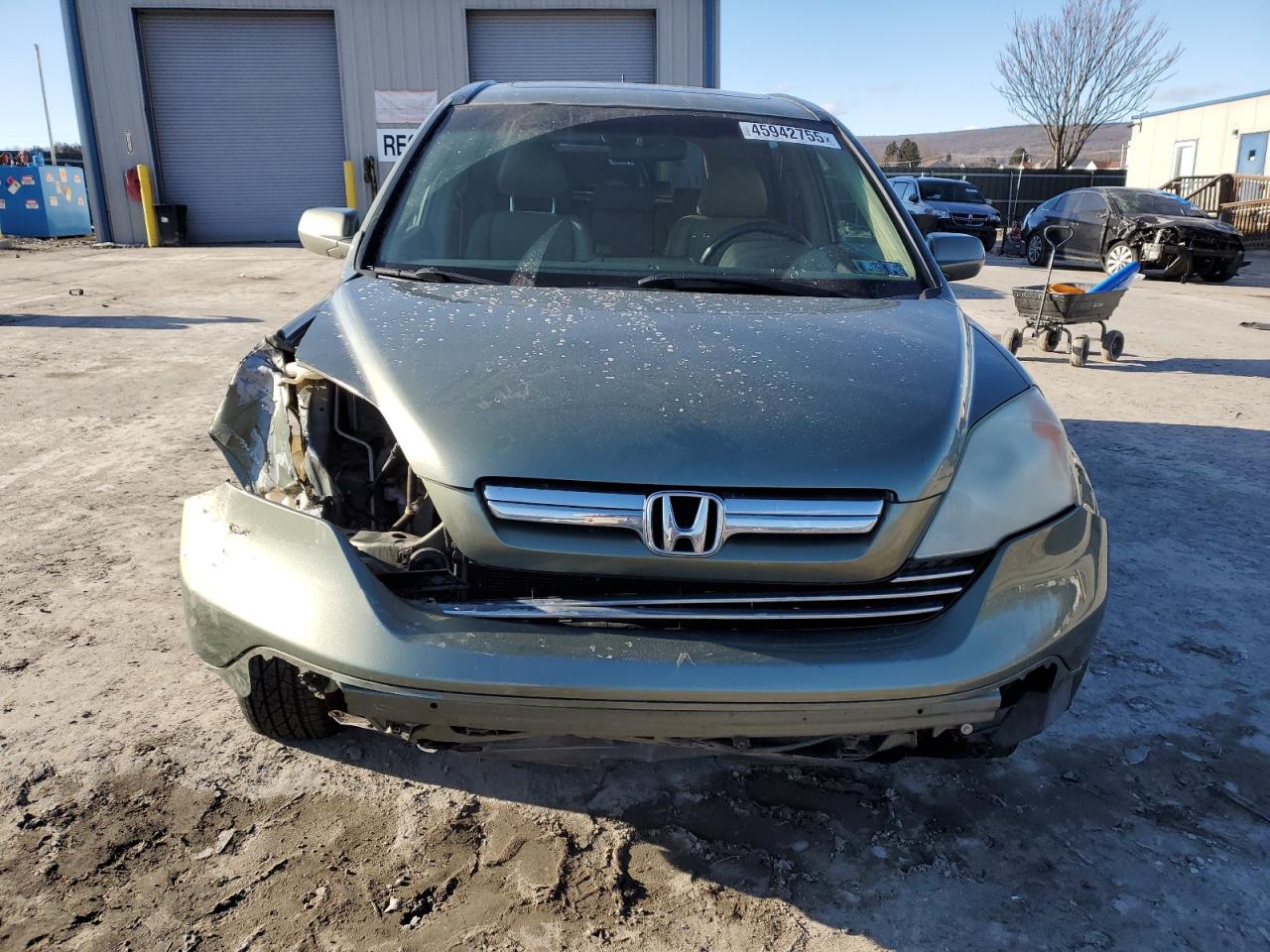 2009 Honda CR-V VIN 5J6RE48779L012993 Copart auction photo, undercarriage / front end damage thumbnail 5