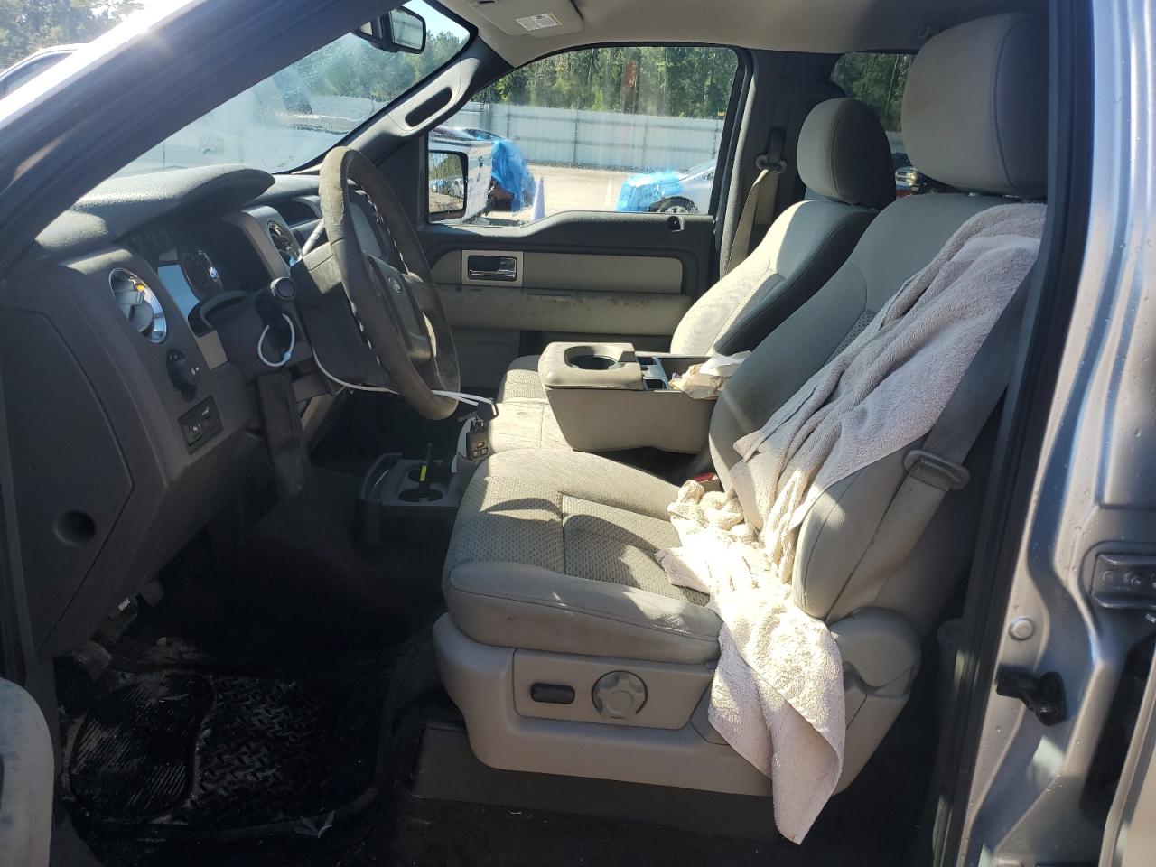 2010 Ford F-150 VIN 1FTEW1C89AFD01361 Copart auction photo, water/flood damage thumbnail 7