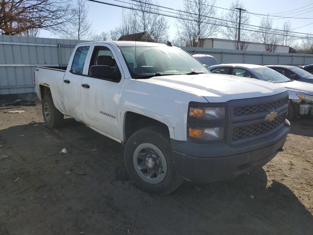 2015 Chevrolet Silverado VIN 1GCVKPEC3FZ372268 Copart auction photo, side / rear end damage thumbnail 4