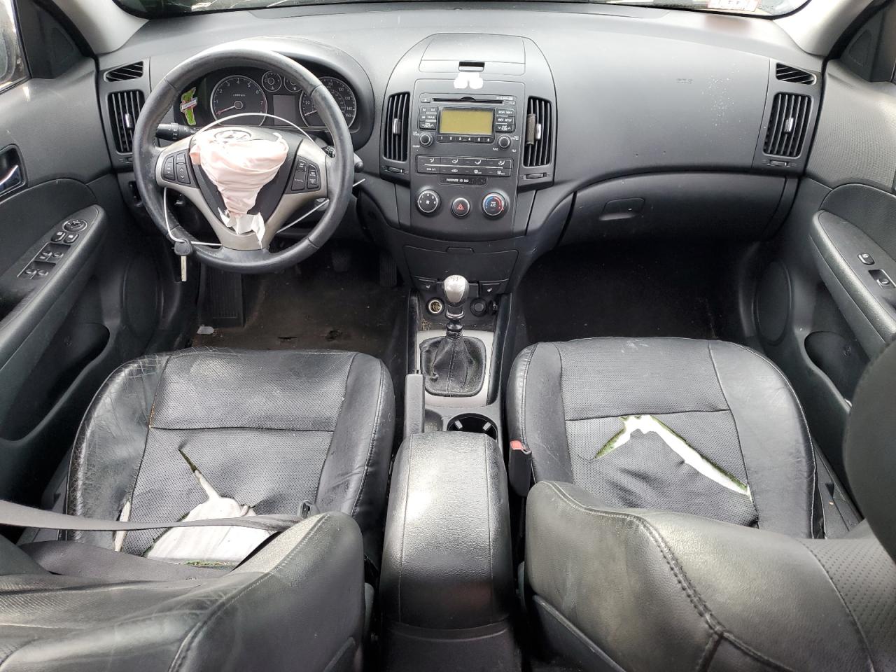 2011 Hyundai Elantra VIN KMHDC8AE2BU093614 Copart auction photo, front end / all over damage thumbnail 8