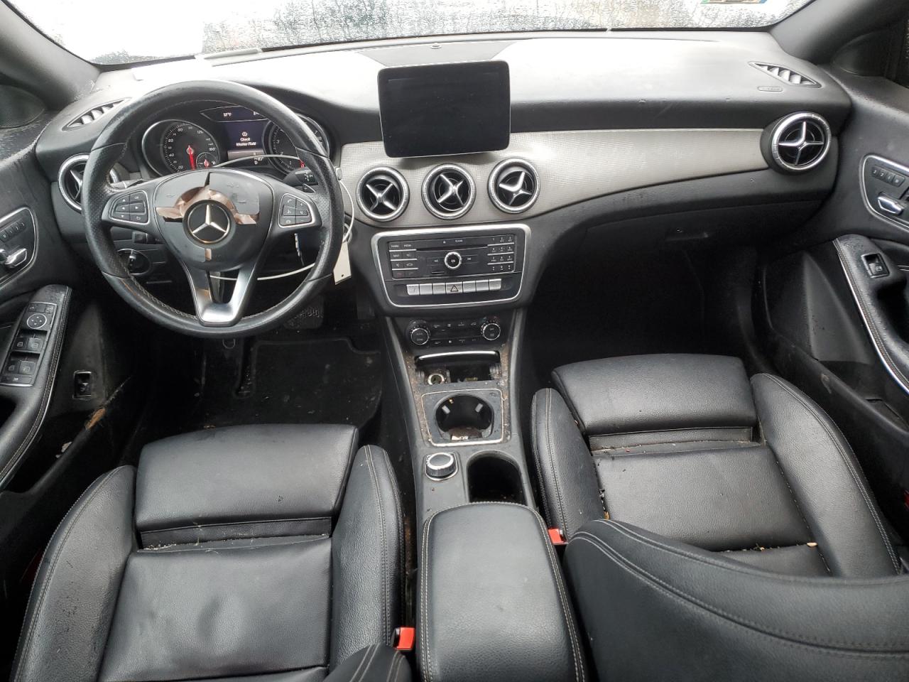 2018 Mercedes-Benz CLA-klasse VIN WDDSJ4EB3JN509100 Copart auction photo, front end / rear end damage thumbnail 8