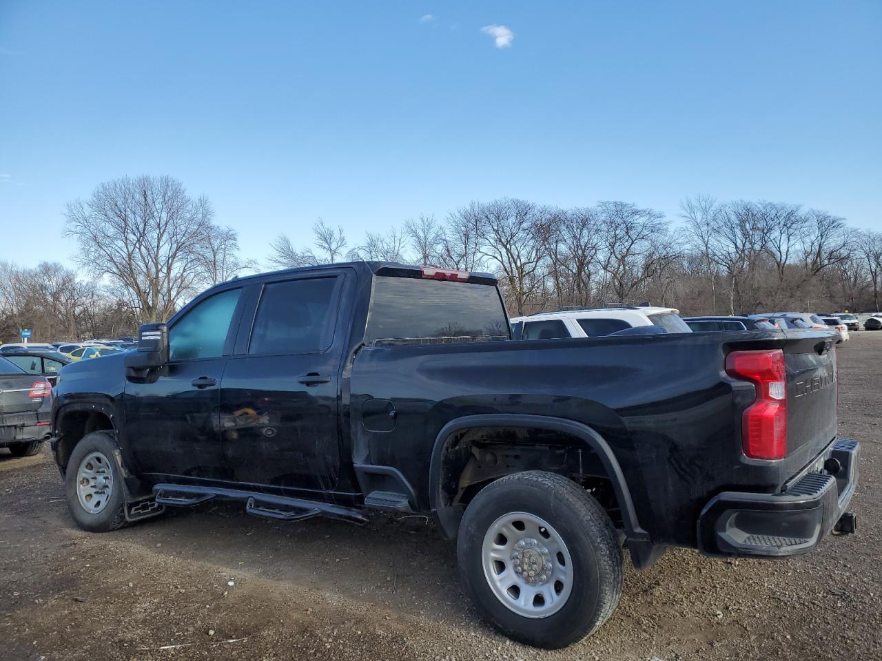 2023 Chevrolet Silverado VIN 1GC4YMEY5PF173875 Copart auction photo, front end damage thumbnail 2