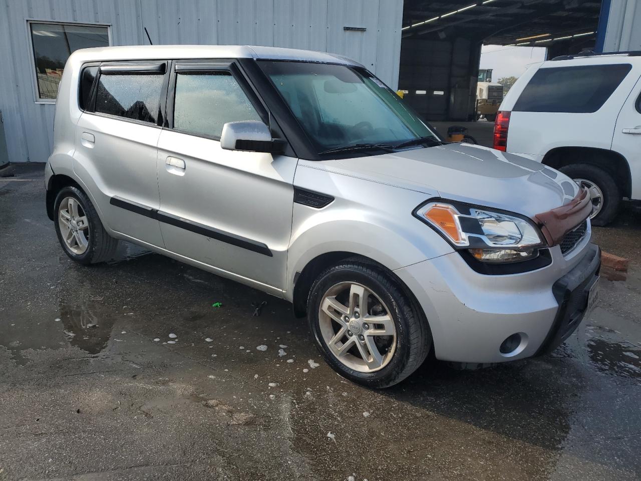 2010 KIA Soul VIN KNDJT2A26A7131028 Copart auction photo, side damage thumbnail 4