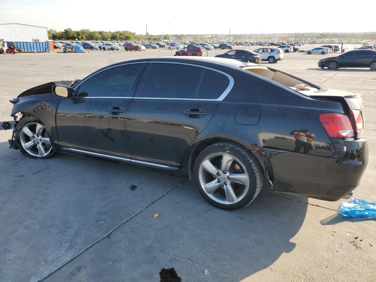 2010 Lexus GS VIN JTHBE1KS5A0047894 Copart auction photo, front end / rear end damage thumbnail 2