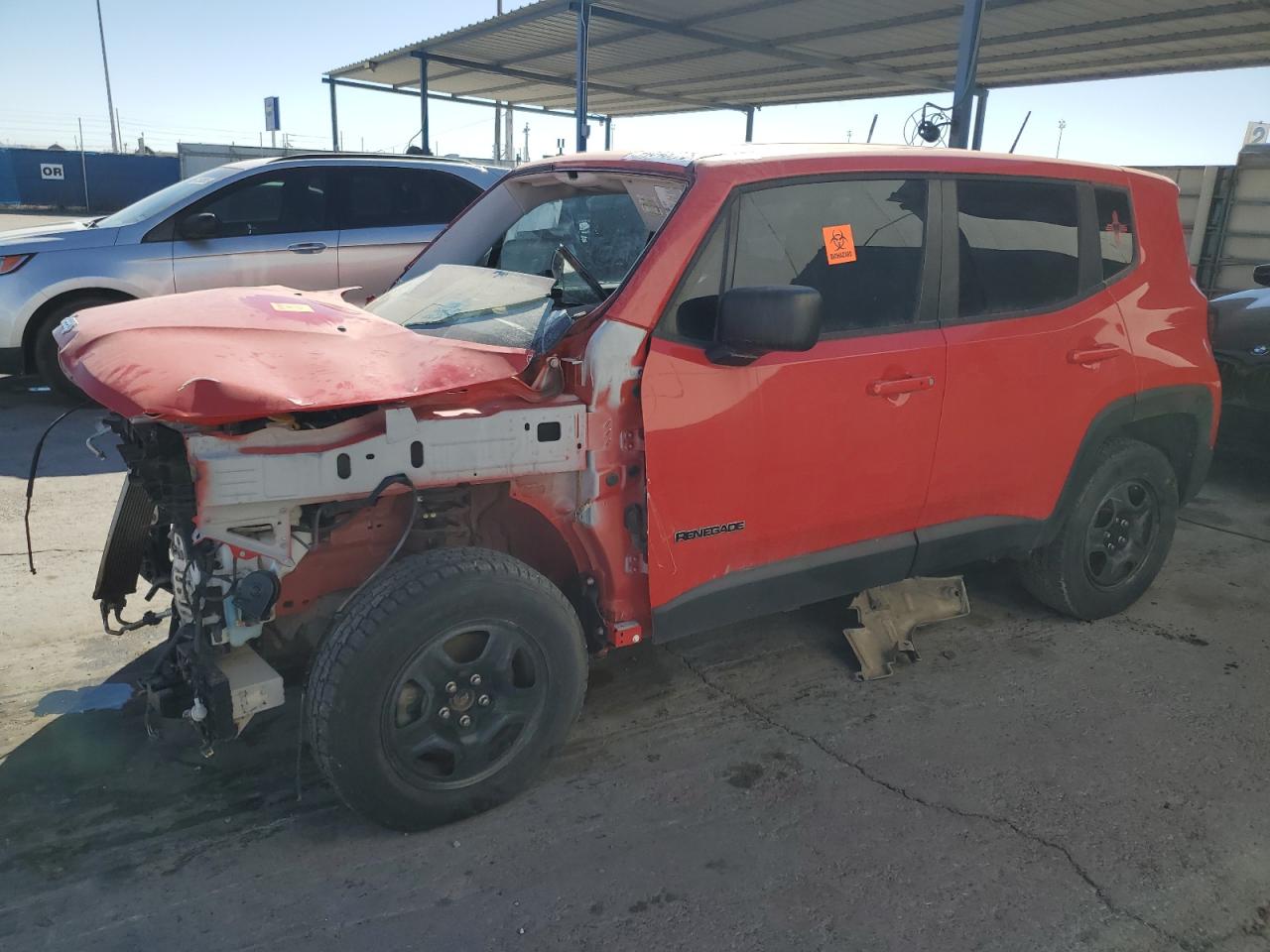 2017 Jeep Renegade VIN ZACCJBAB8HPG04357