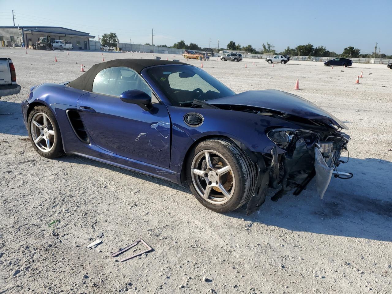 2024 Porsche Boxster VIN WP0CA2A84RK205249 Copart auction photo, front end damage thumbnail 4