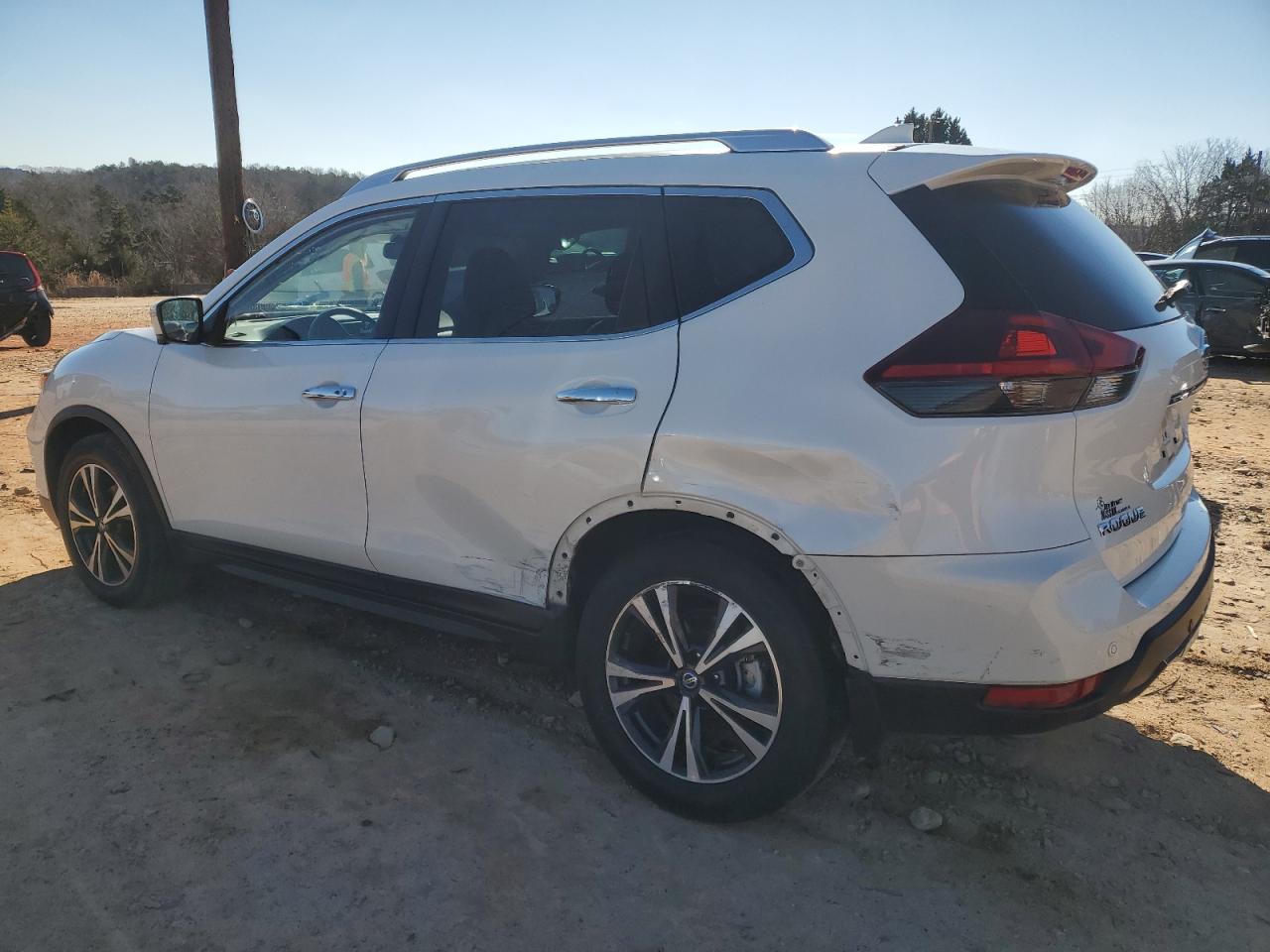 2019 Nissan Rogue VIN JN8AT2MV8KW402642 Copart auction photo, side damage thumbnail 2
