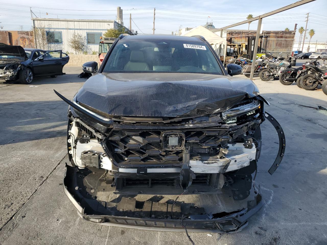 2023 Honda CR-V VIN 7FARS5H5XPE003101 Copart auction photo, front end damage thumbnail 5