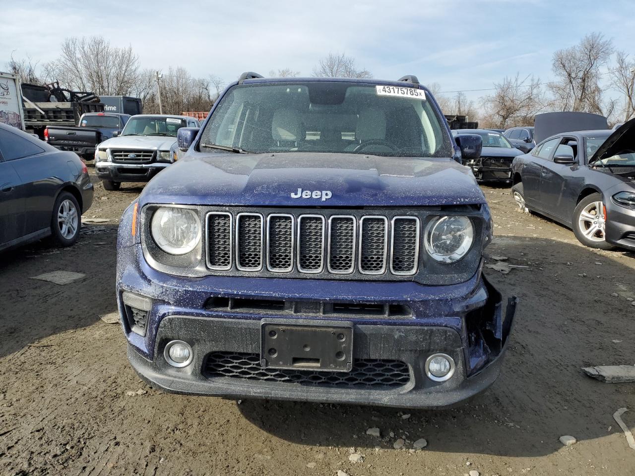 2019 Jeep Renegade VIN ZACNJBB15KPK66239 Copart auction photo, front end damage thumbnail 5