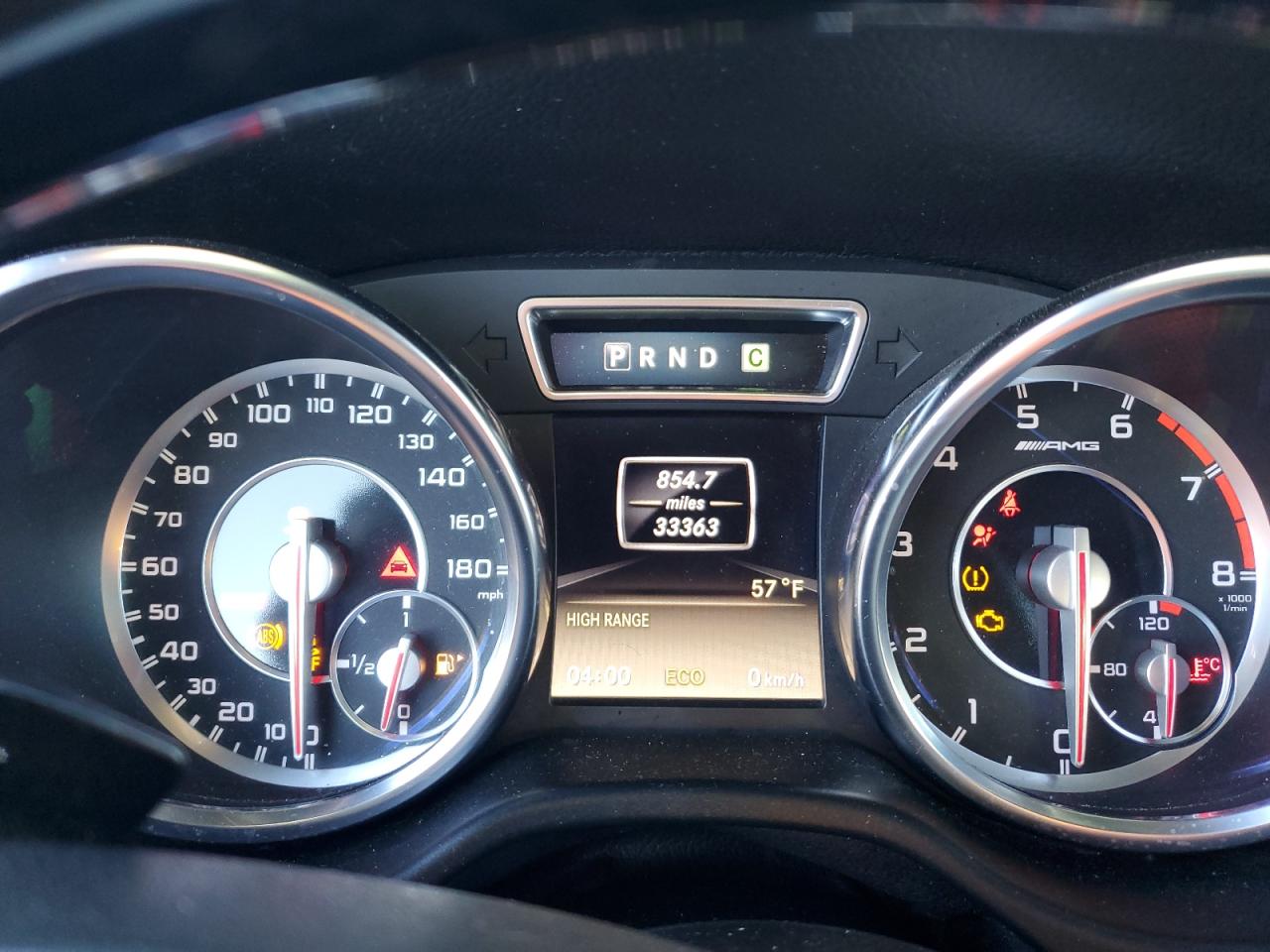 2014 Mercedes-Benz G-klasse VIN WDCYC7DF9EX226936 Copart auction photo, front end / replaced vin damage thumbnail 9