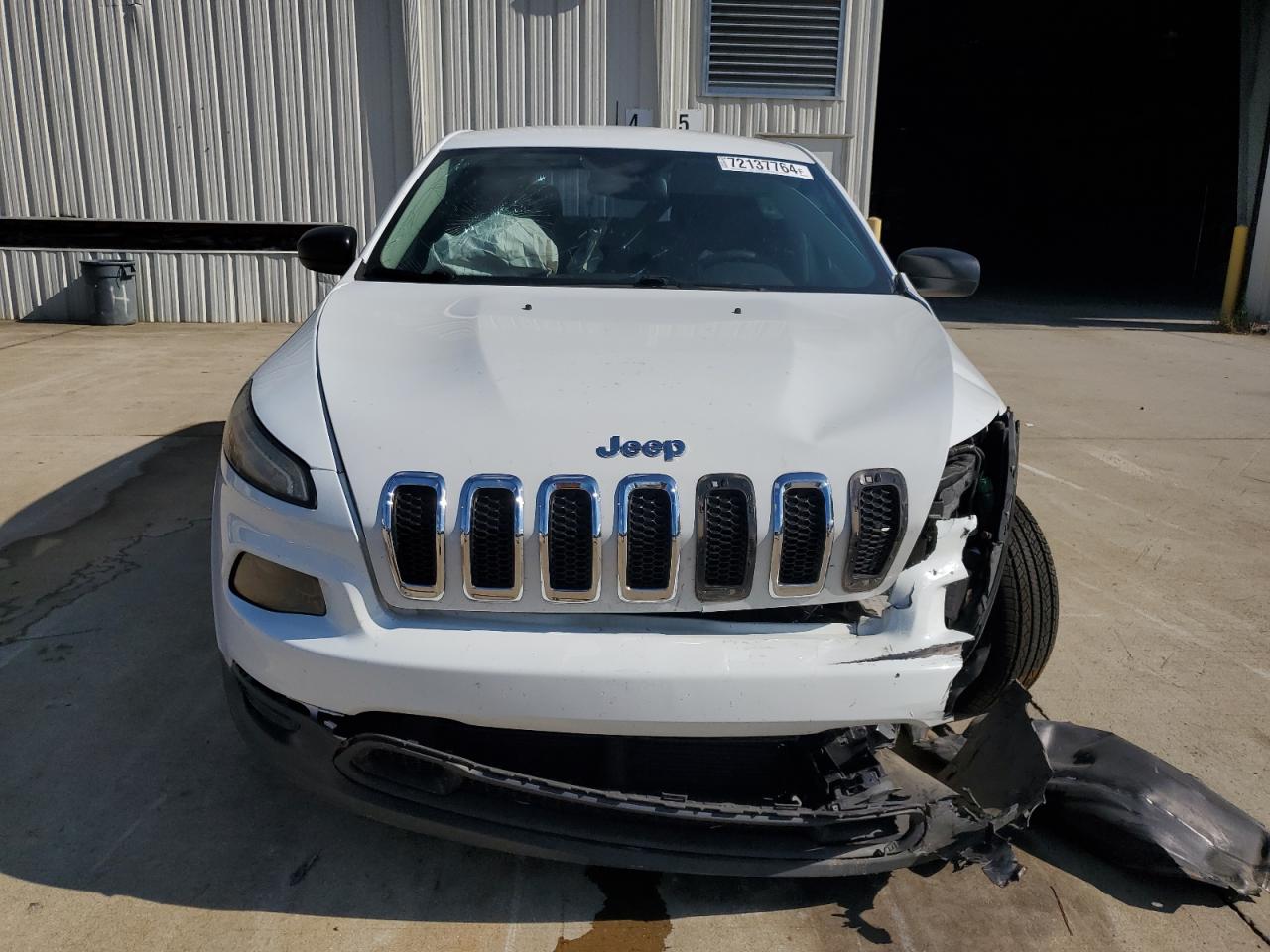 2014 Jeep Grand Cherokee VIN 1C4PJLAB3EW178826 Copart auction photo, front end / undercarriage damage thumbnail 5