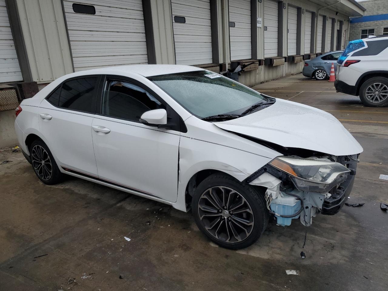 2016 Toyota Corolla VIN 2T1BURHE6GC527106 Copart auction photo, front end damage thumbnail 4