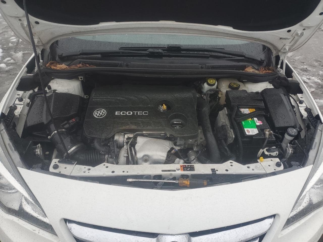 2016 Buick Cascada VIN W04WT3N56GG101725 Copart auction photo, rear end damage thumbnail 11