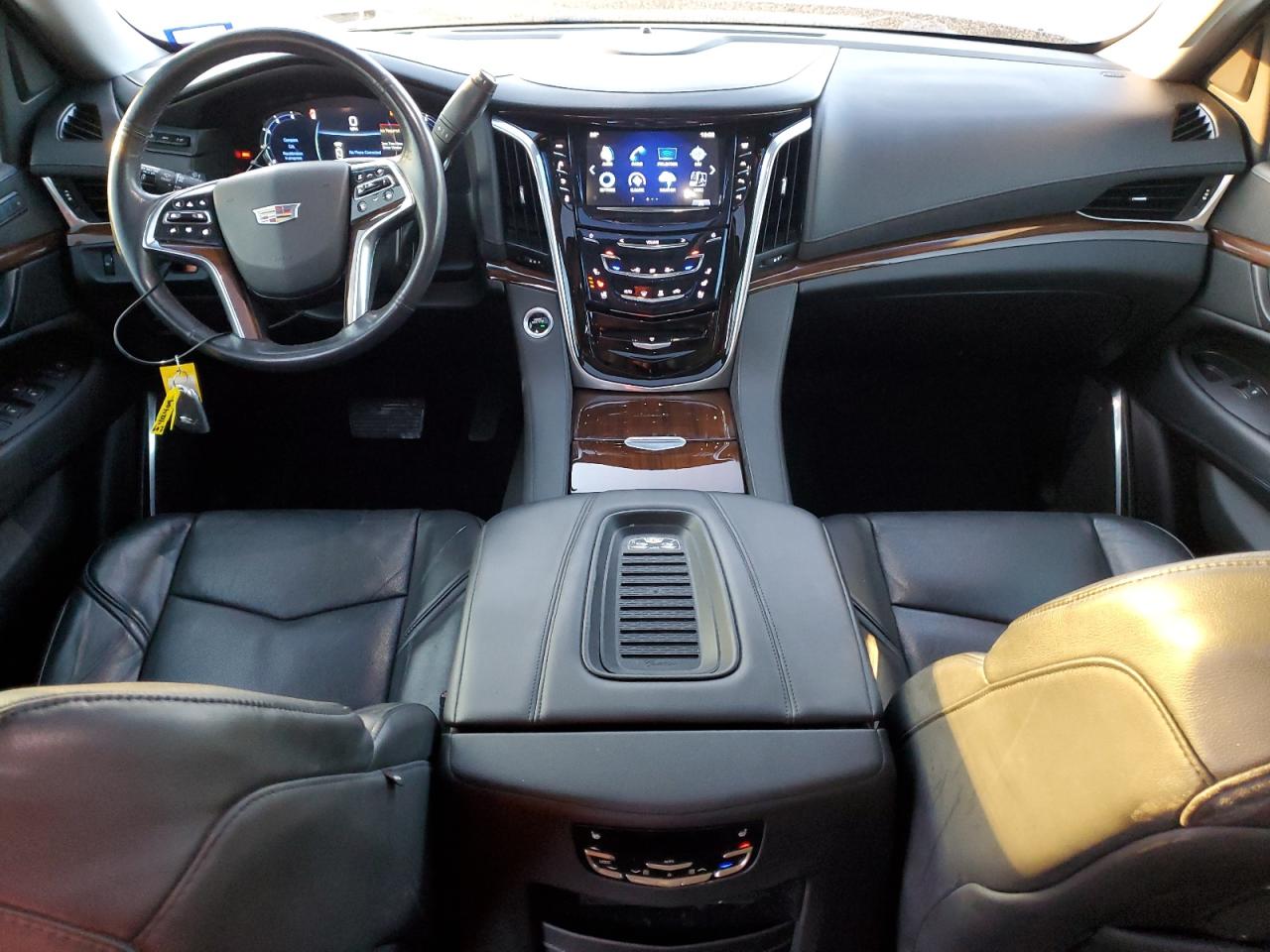 2019 Cadillac Escalade VIN 1GYS3JKJ9KR355933 Copart auction photo, front end / side damage thumbnail 8