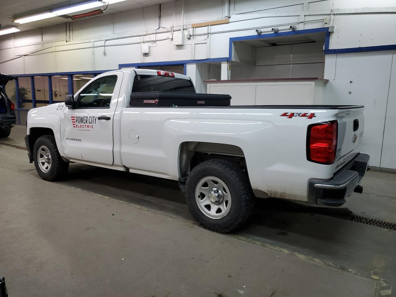 2018 Chevrolet Silverado VIN 1GCNKNEC2JZ134120 Copart auction photo, front end / side damage thumbnail 2