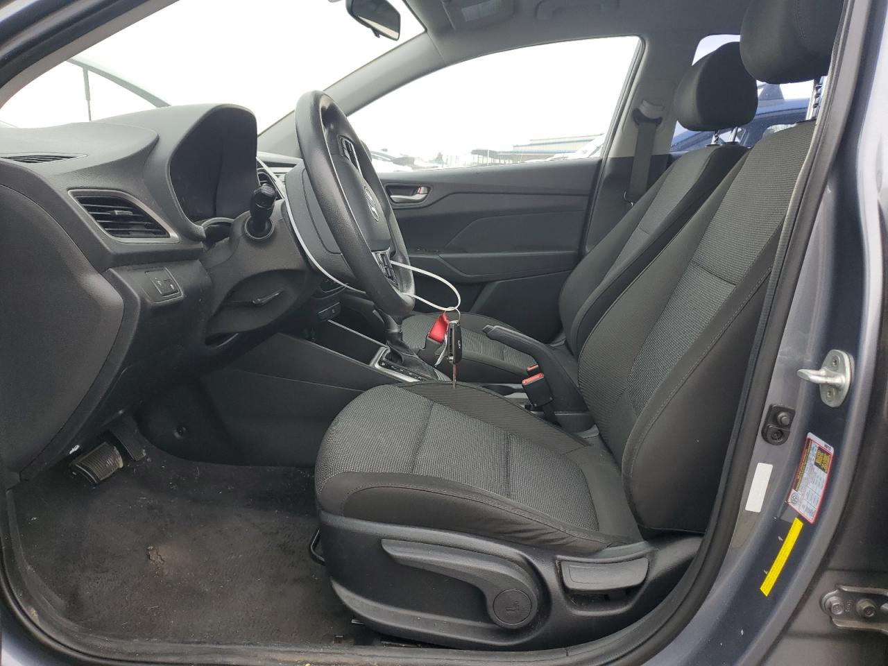 2019 Hyundai Accent VIN 3KPC24A35KE040978 Copart auction photo, front end / rear end damage thumbnail 7
