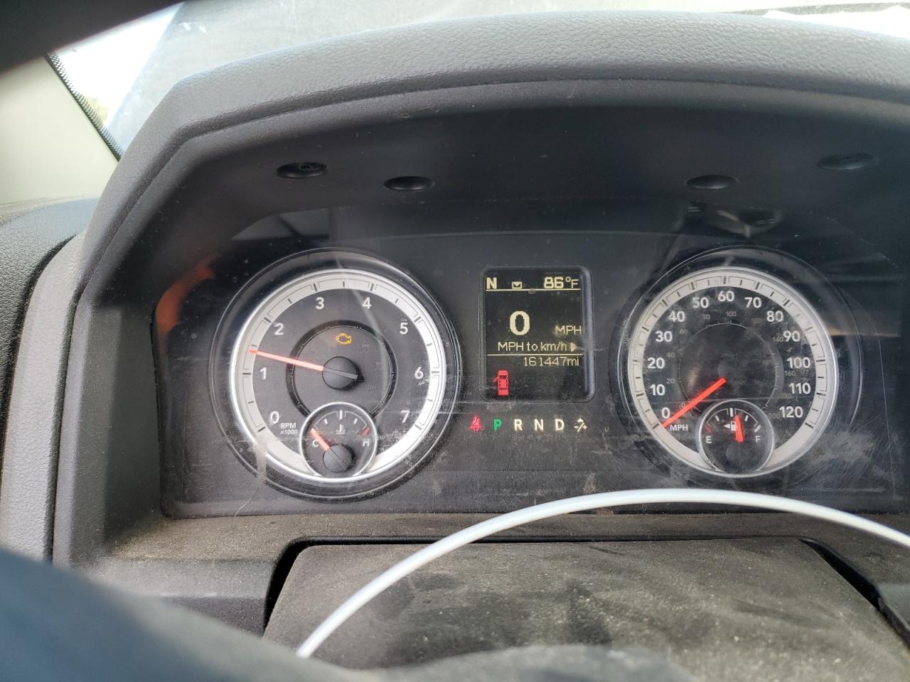 2014 RAM 2500 VIN 3C6TR4DT4EG187901 Copart auction photo, all over damage thumbnail 9