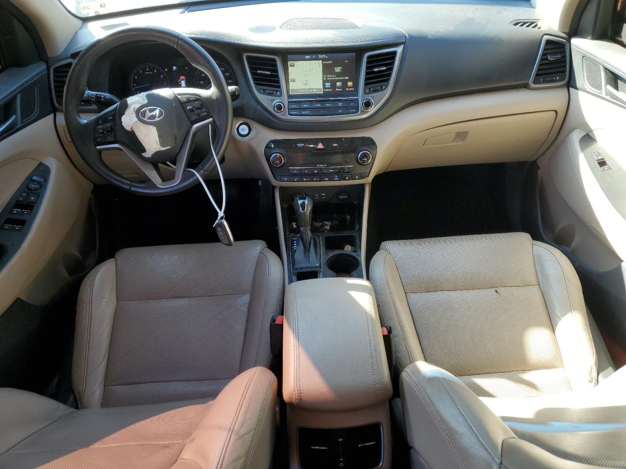 2016 Hyundai Tucson VIN KM8J33A24GU064179 Copart auction photo, front end / minor dent/scratches damage thumbnail 8