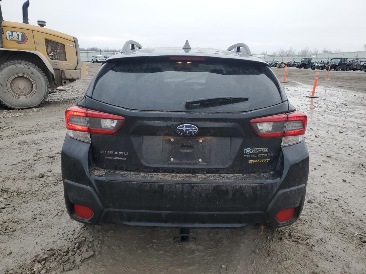 2021 Subaru XV VIN JF2GTHRC3MH380414 Copart auction photo, front end / side damage thumbnail 6