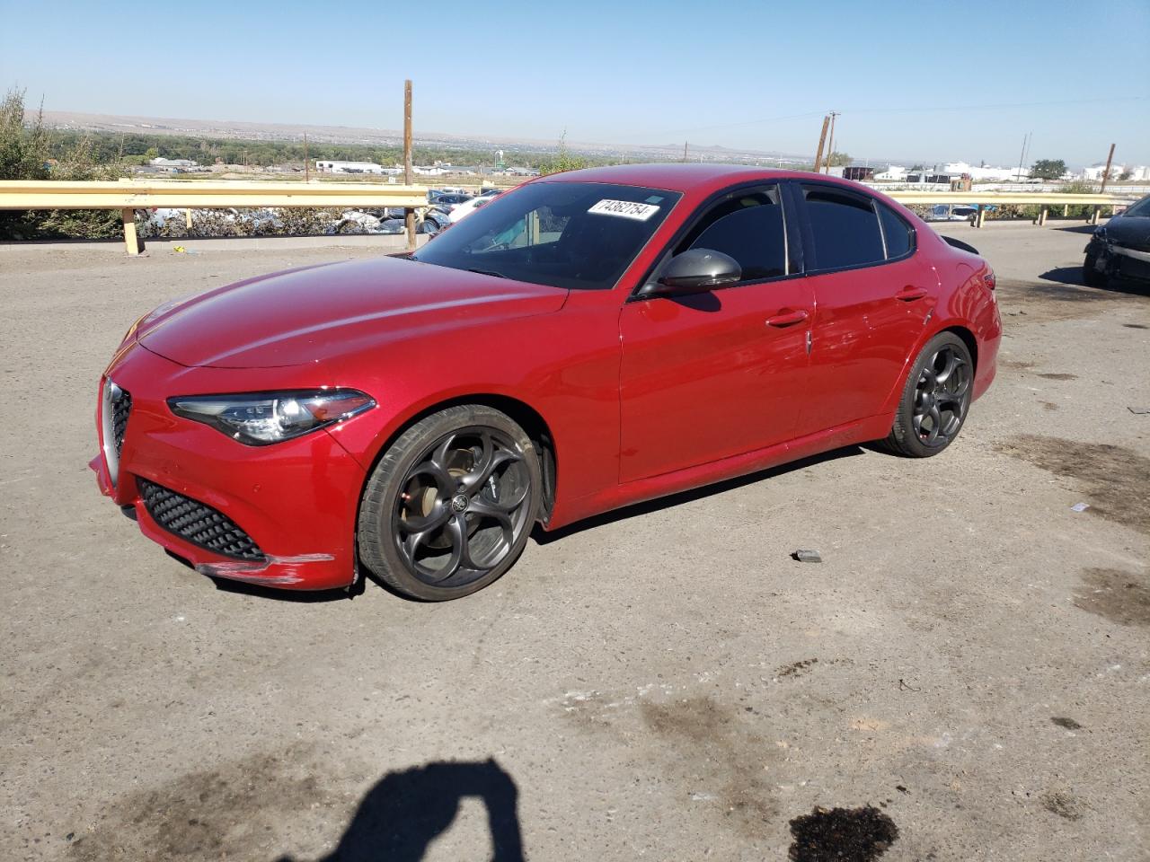 2019 Alfa Romeo Giulia VIN ZARFAMBN0K7606082