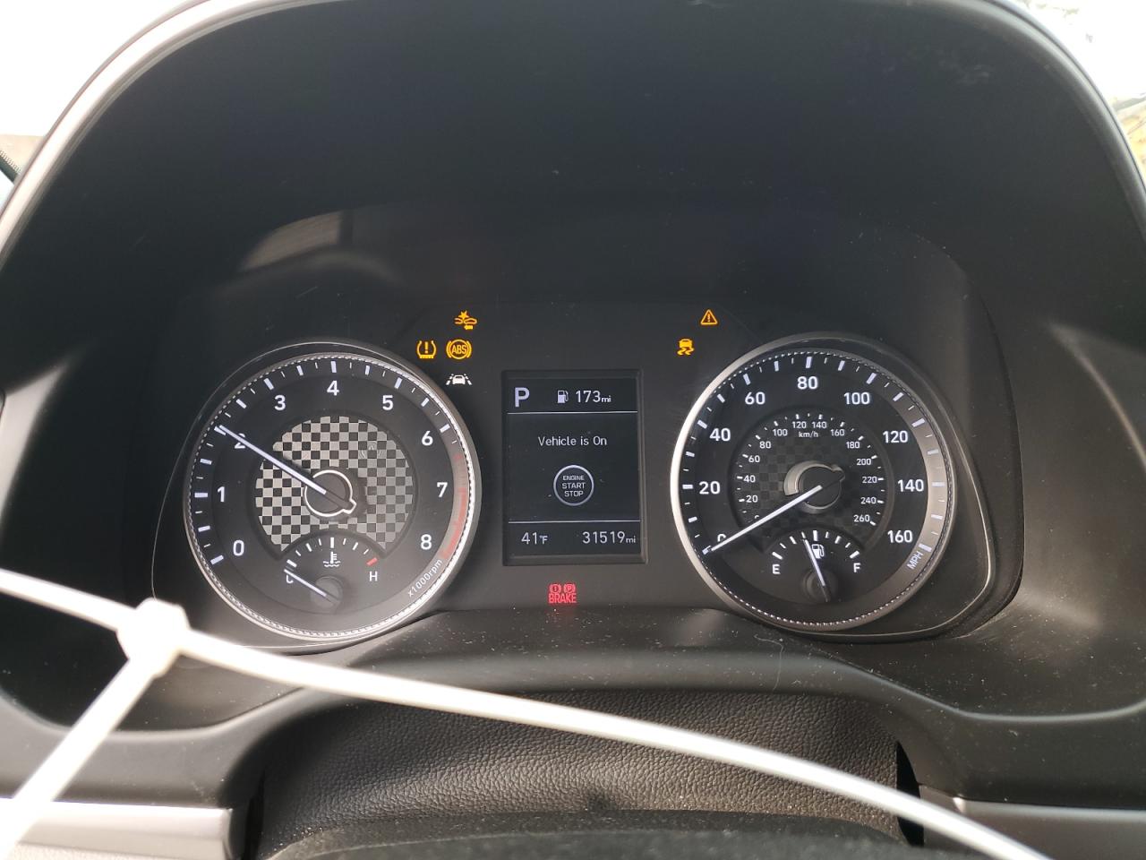 2020 Hyundai Elantra VIN KMHD84LF5LU099361 Copart auction photo, rear end damage thumbnail 9