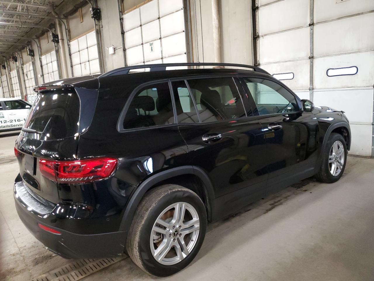 2021 Mercedes-Benz GLB VIN W1N4M4HBXMW122024 Copart auction photo, front end damage thumbnail 3