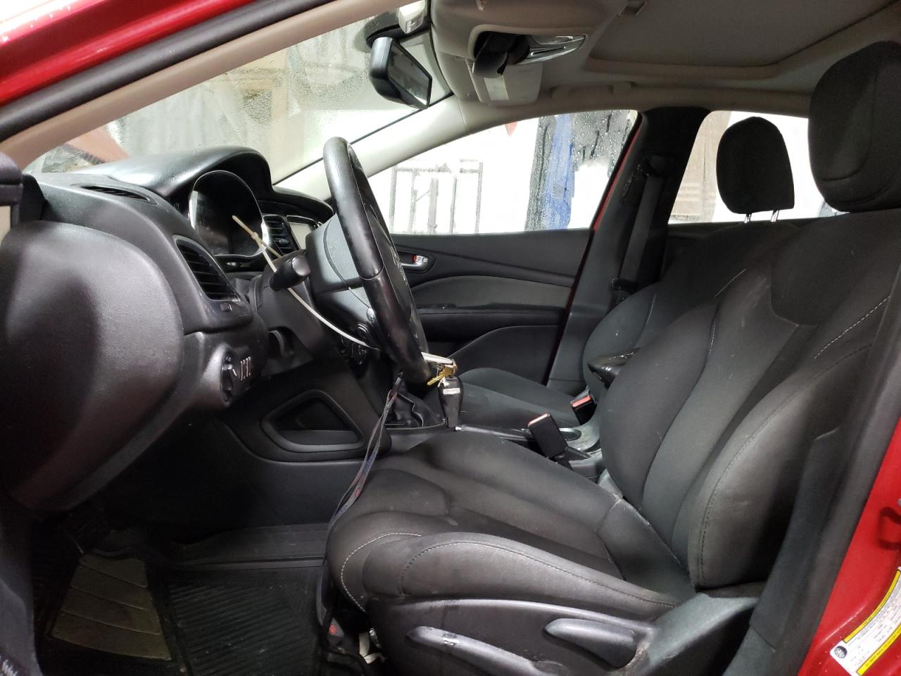 2013 Dodge Dart VIN 1C3CDFBH3DD153465 Copart auction photo, front end / rear end damage thumbnail 7