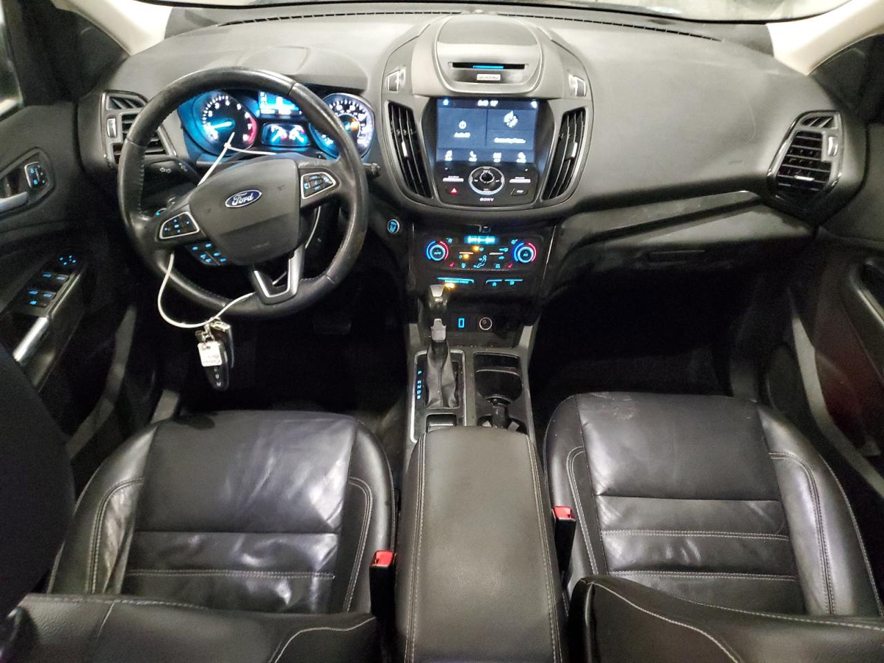 2017 Ford Escape VIN 1FMCU9J92HUE73501 Copart auction photo, front end damage thumbnail 8