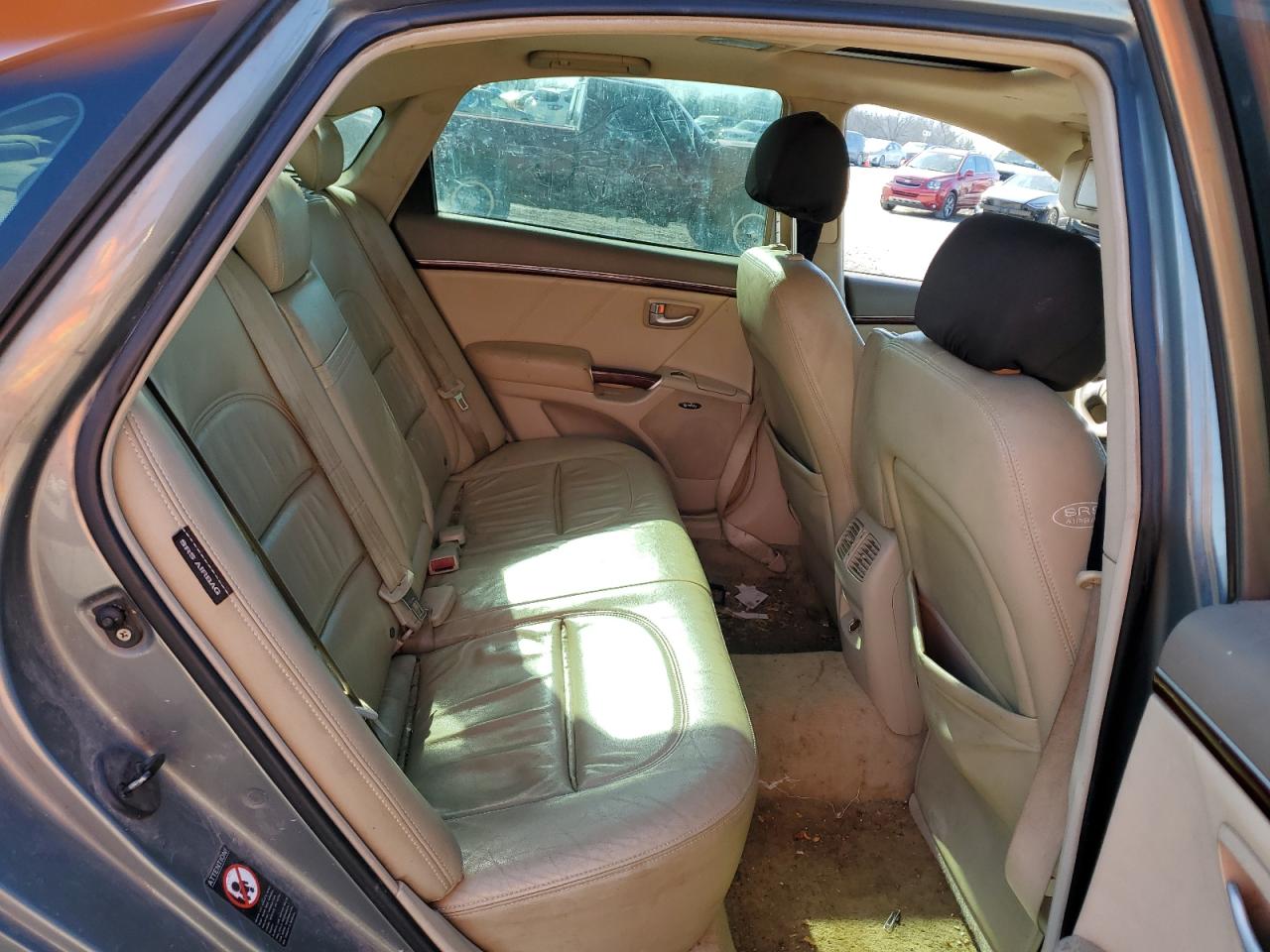 2007 Hyundai Azera VIN KMHFC46F97A160009 Copart auction photo, rear end / front end damage thumbnail 11