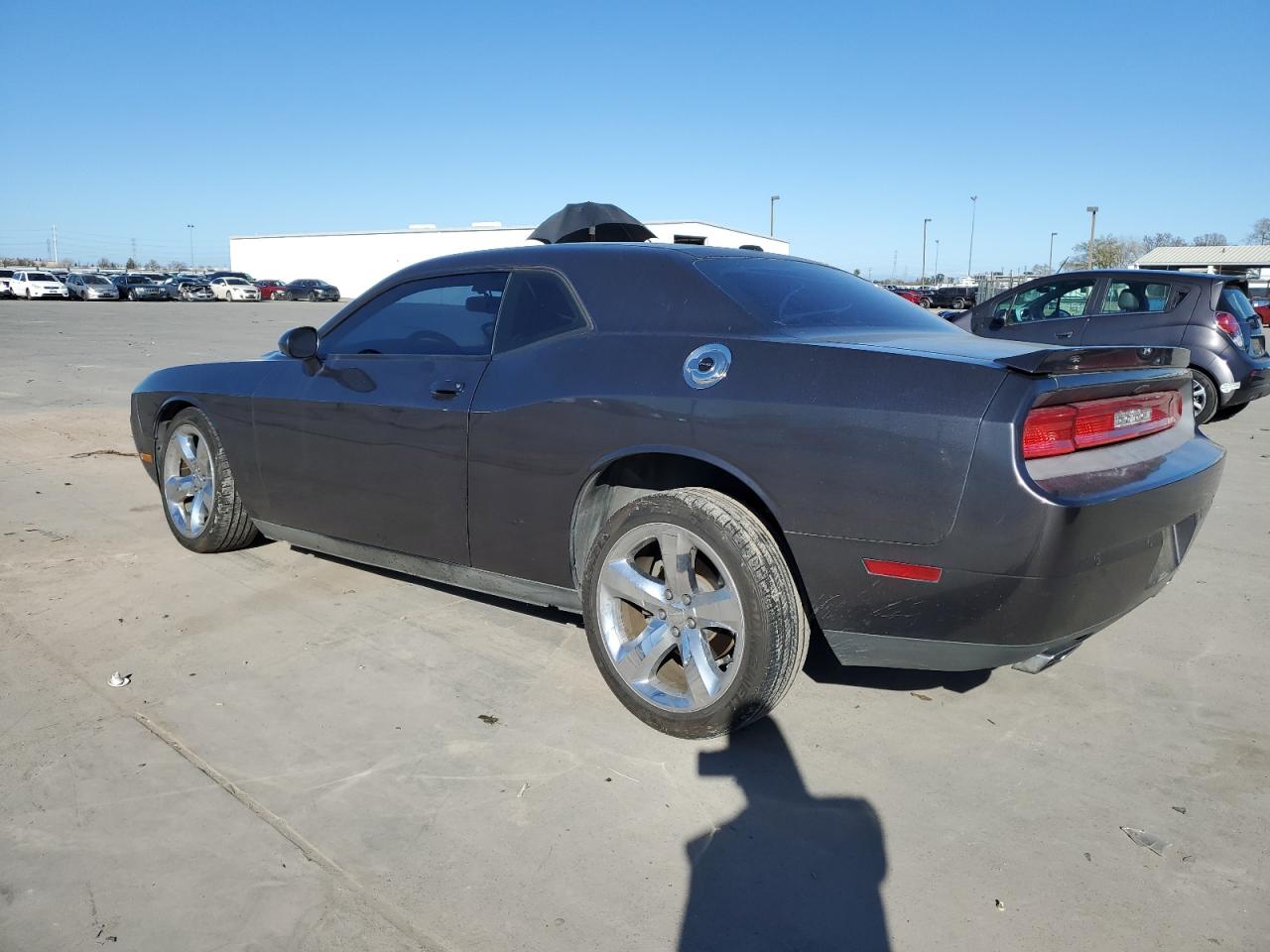2013 Dodge Challenger VIN 2C3CDYAG4DH561982 Copart auction photo, undercarriage / side damage thumbnail 2