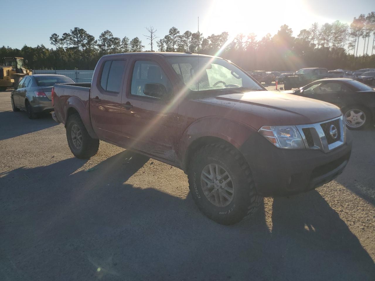 2017 Nissan Navara (Frontier) VIN 1N6AD0EV3HN721566 Copart auction photo, front end / rear end damage thumbnail 4