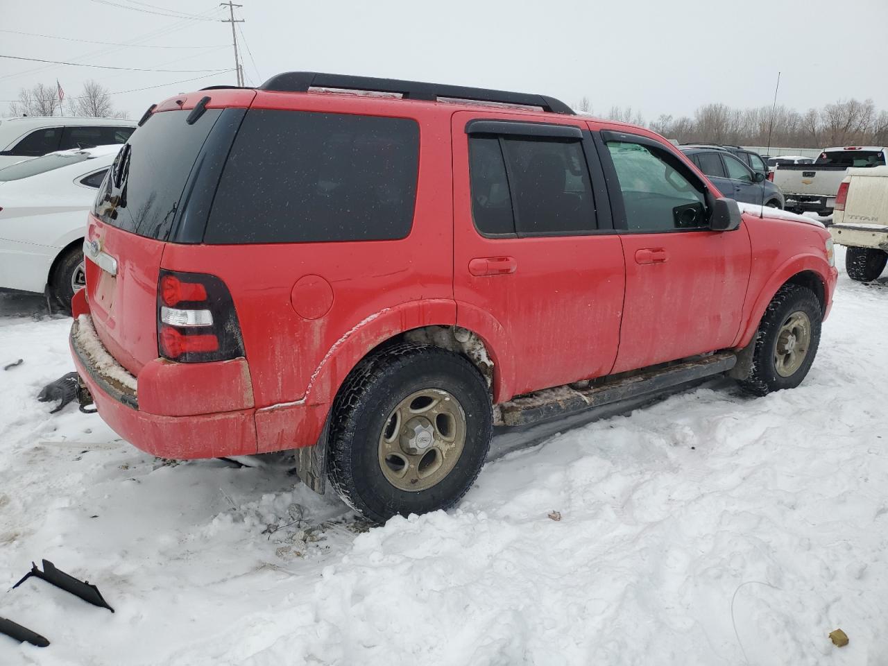 2009 Ford Explorer VIN 1FMEU73E69UA16277 Copart auction photo, front end damage thumbnail 3